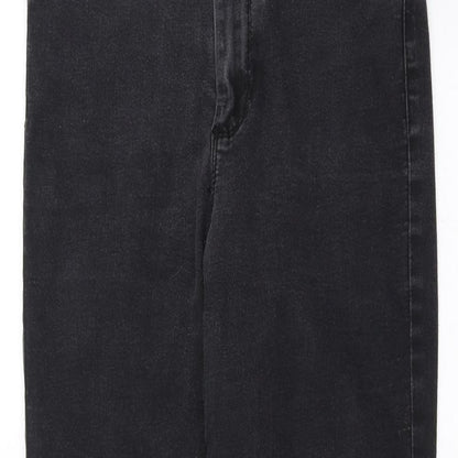 Primark Womens Grey  Denim Skinny Jeans Size 14 L24 in