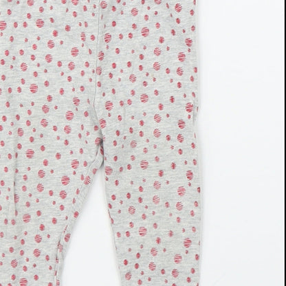 Baby Club Girls Grey   Capri Leggings Size 3-6 Months