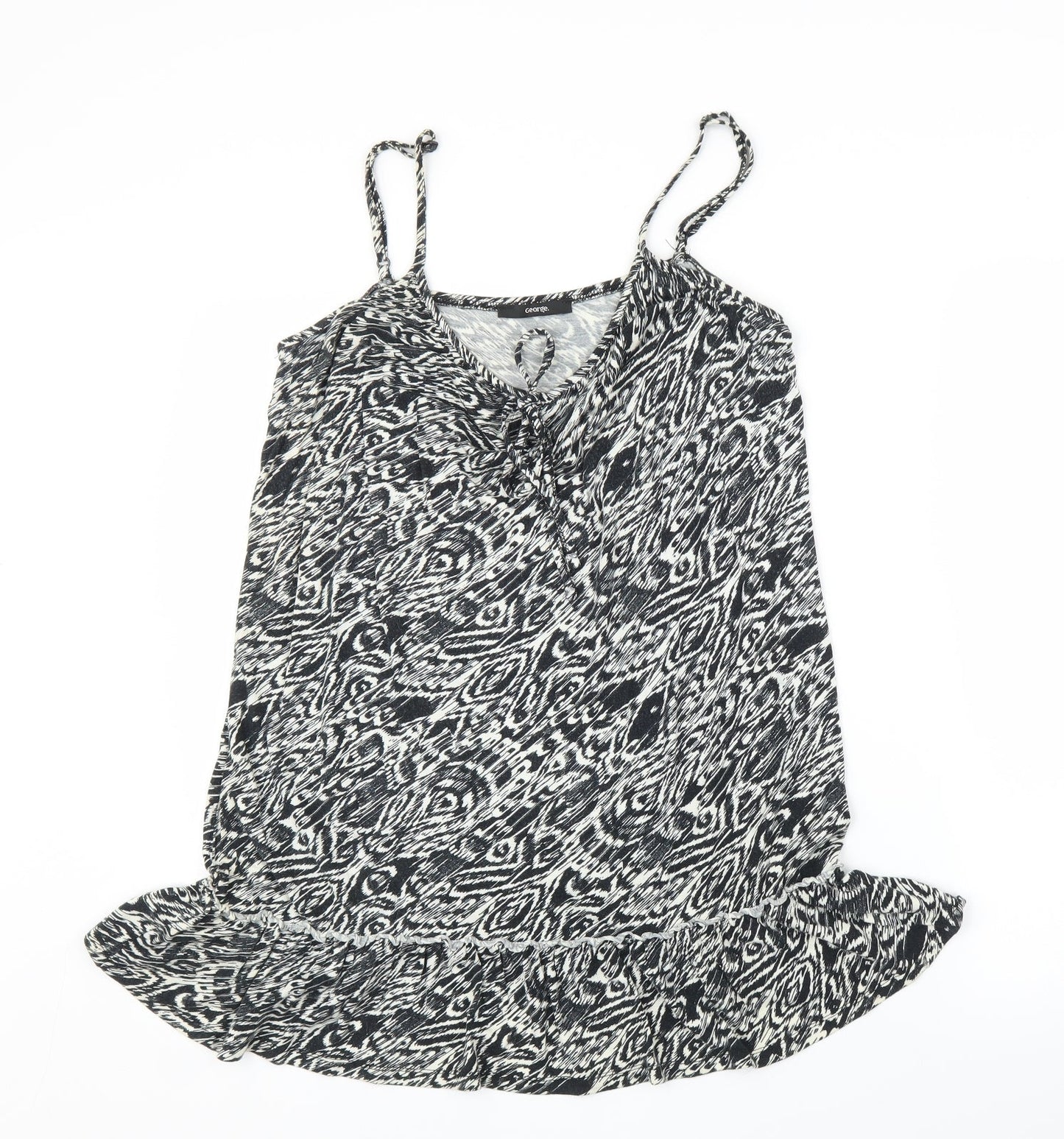 George Womens Black   Basic Blouse Size 16