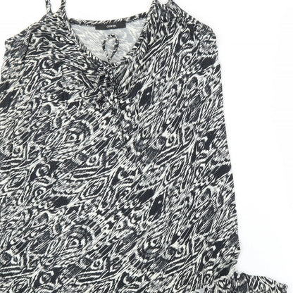 George Womens Black   Basic Blouse Size 16