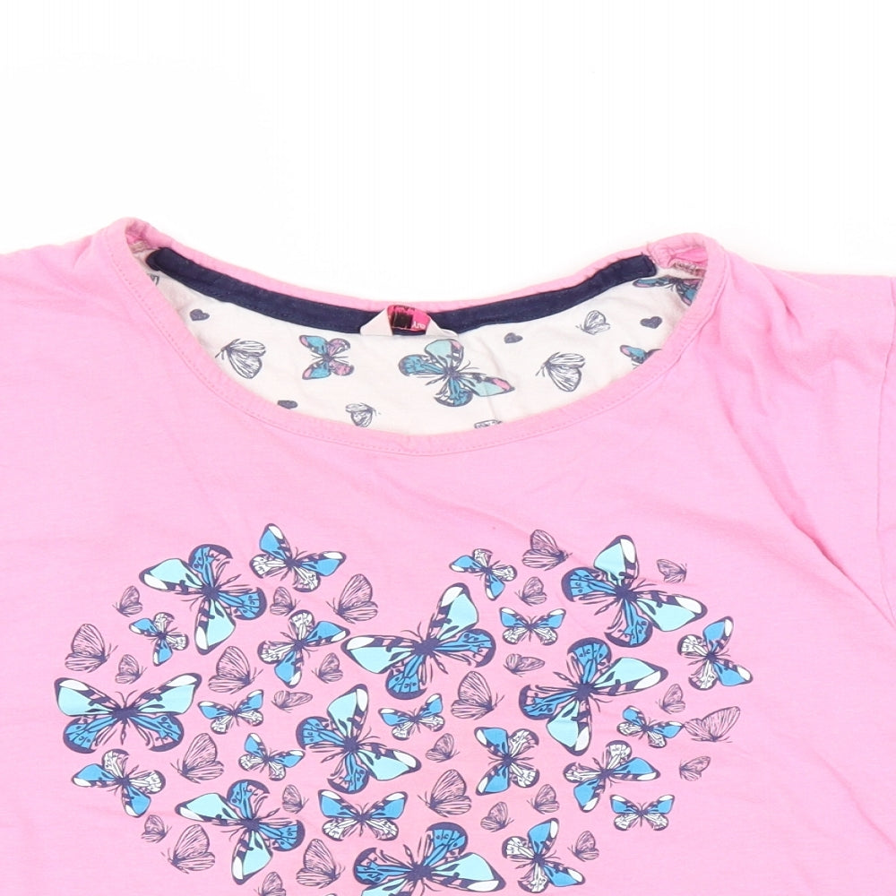 Suzy & Me Womens Pink   Basic Casual Size 16  - Butterfly