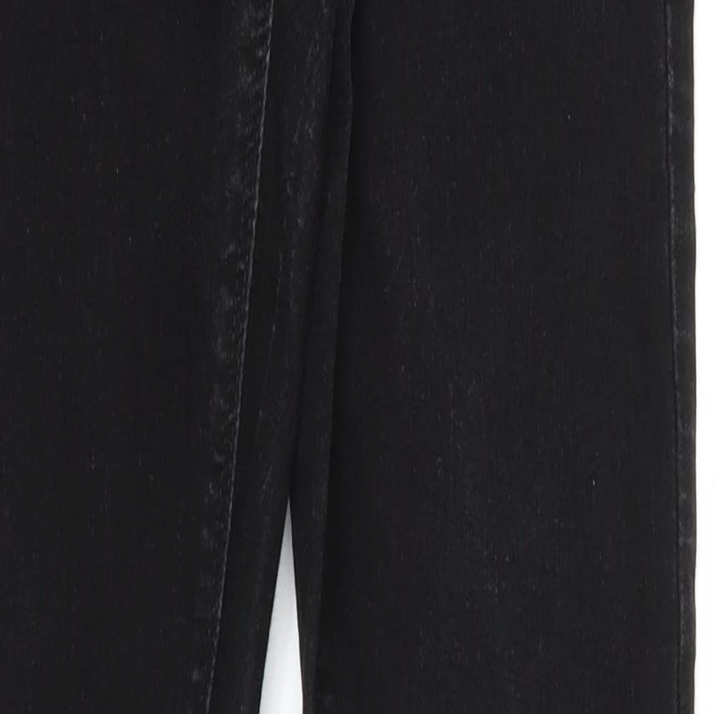 Primark Womens Black  Denim Skinny Jeans Size 10 L30 in