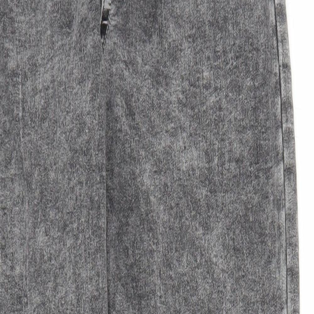 Primark Womens Grey  Denim Skinny Jeans Size 8 L27 in