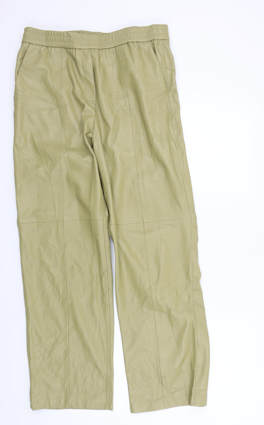 MNG Womens Beige   Trousers  Size L L30 in