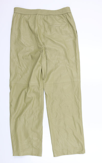 MNG Womens Beige   Trousers  Size L L30 in