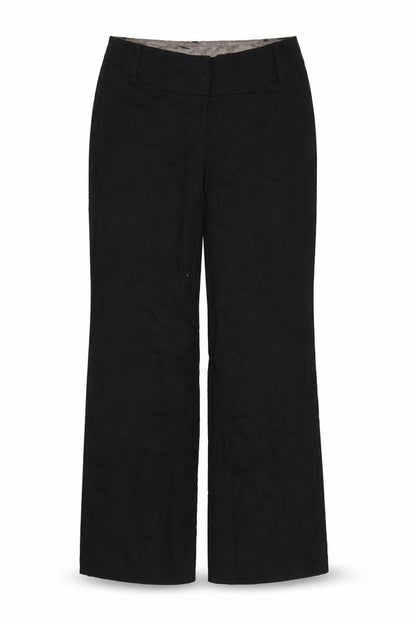 Womens UK Size 8 NEXT Regular Fit  Black Trousers