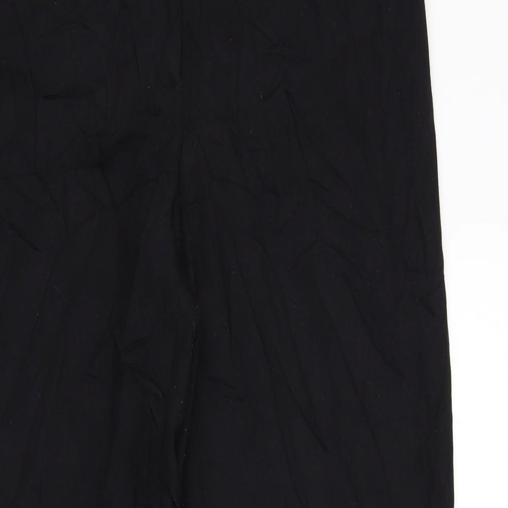 Womens UK Size 8 NEXT Regular Fit  Black Trousers