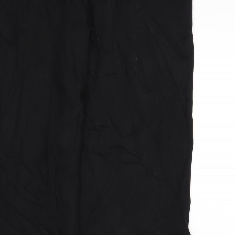 Womens UK Size 8 NEXT Regular Fit  Black Trousers