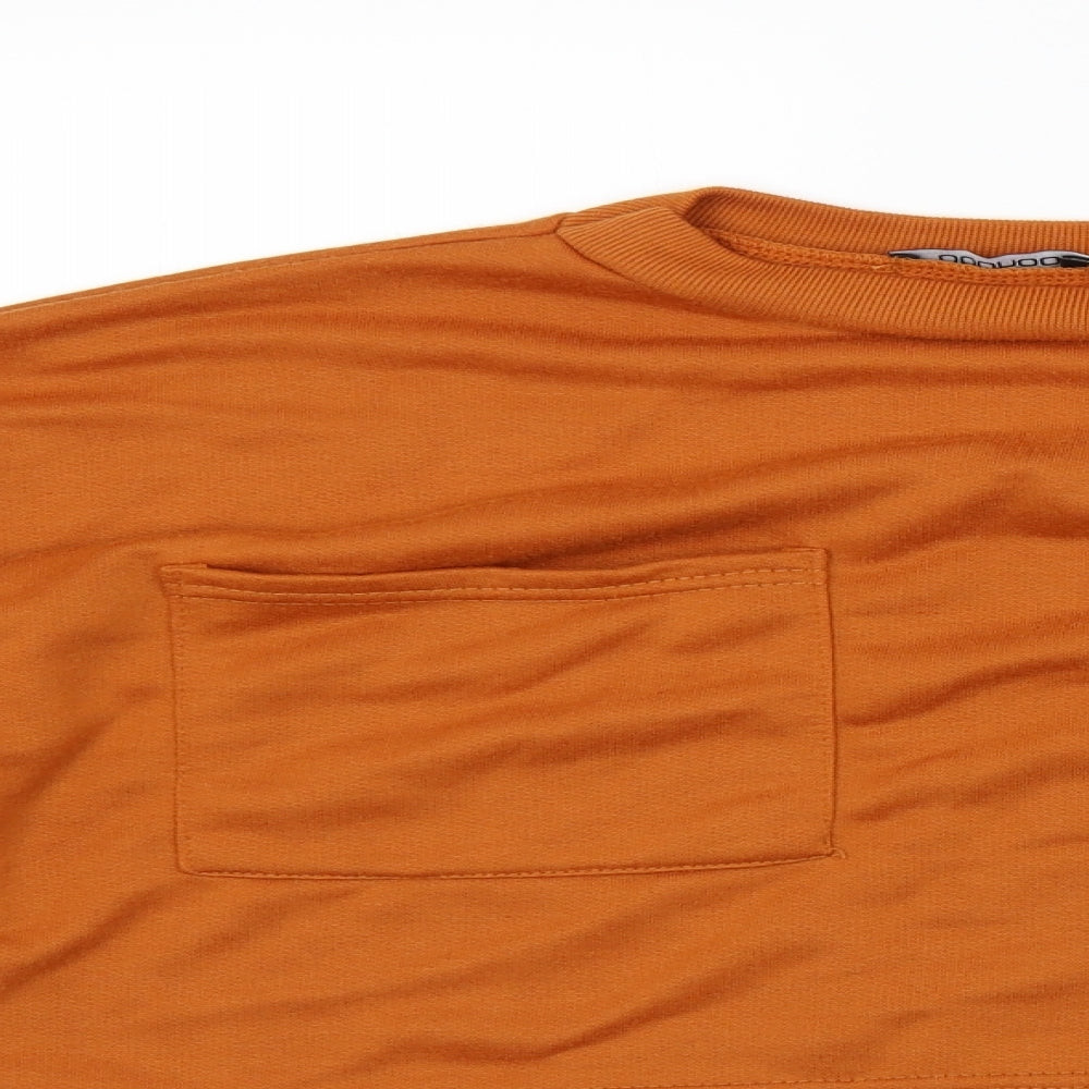 Boohoo Womens Brown   Pullover Jumper Size 10