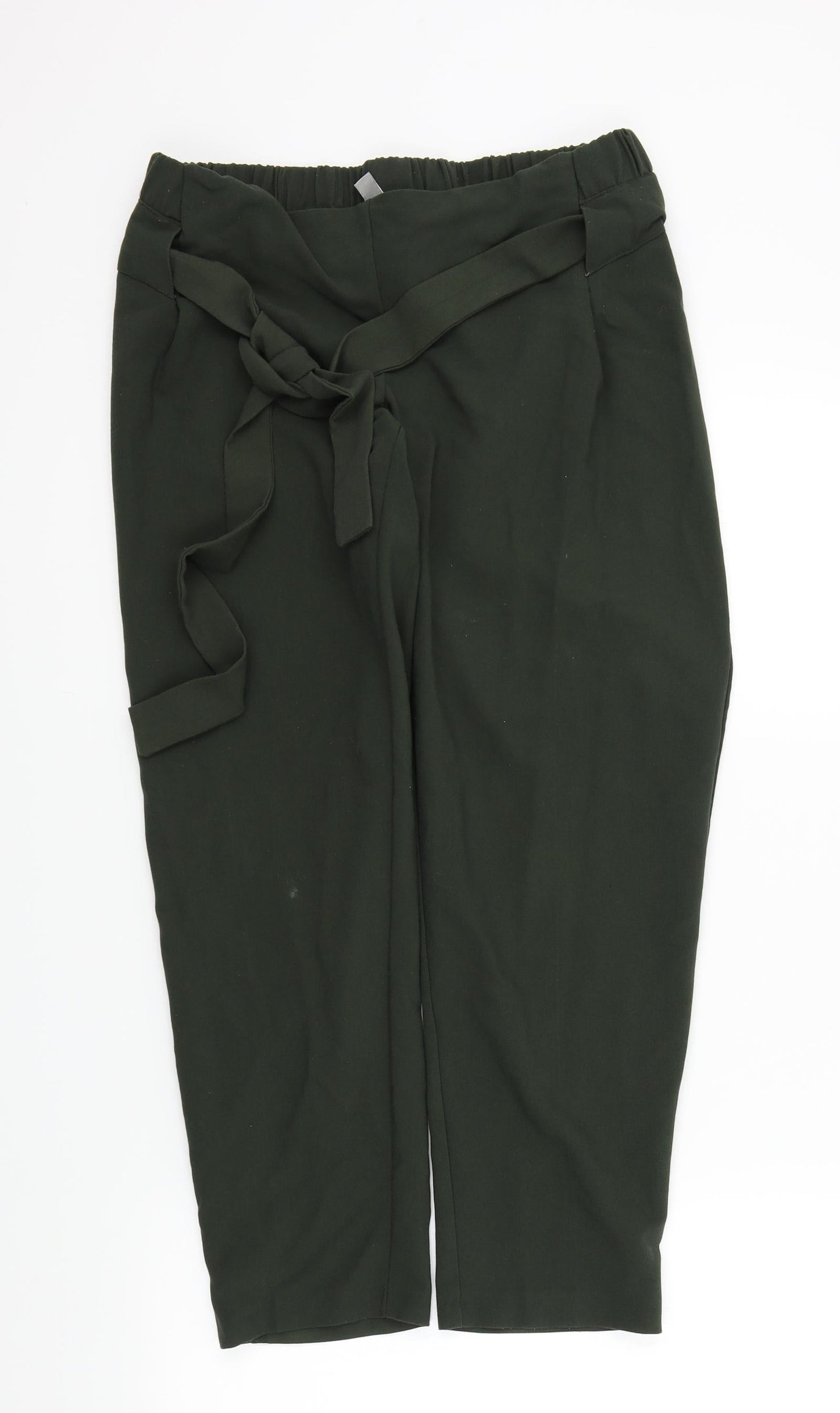 Womens UK Size 6 ASOS Regular Fit  Green Trousers