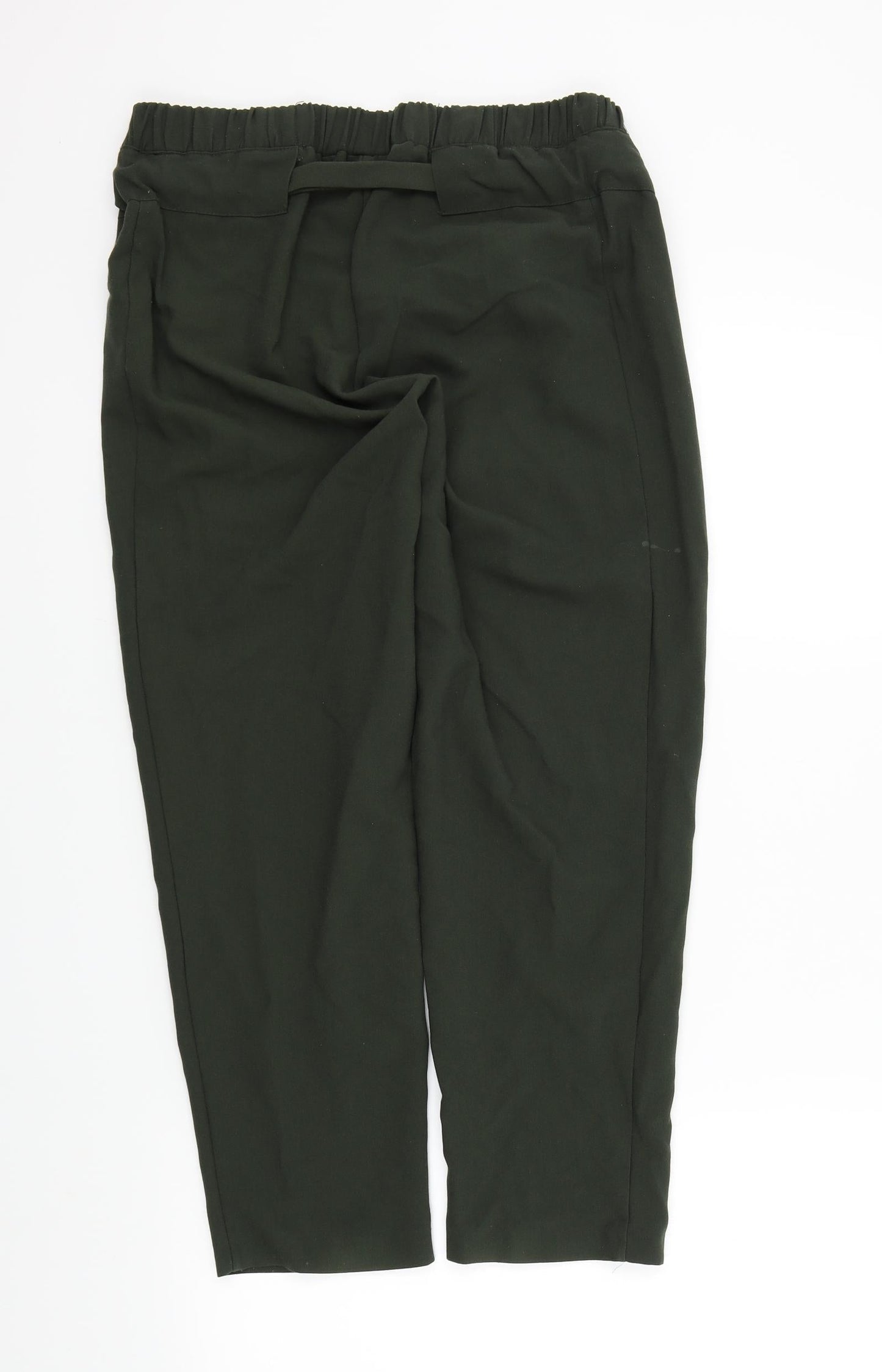 Womens UK Size 6 ASOS Regular Fit  Green Trousers