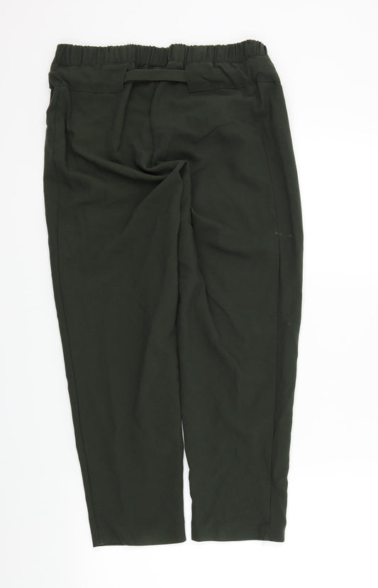 Womens UK Size 6 ASOS Regular Fit  Green Trousers