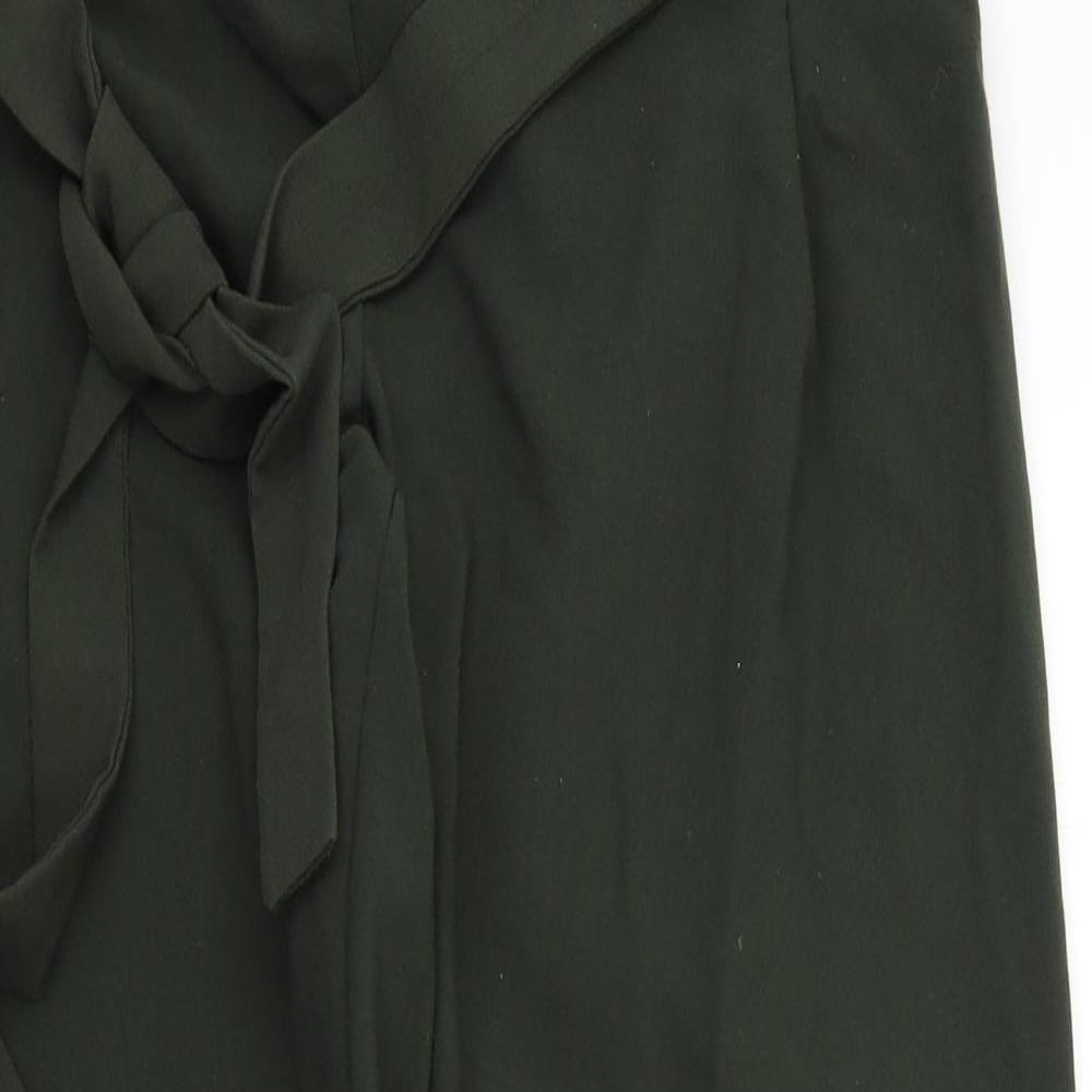 Womens UK Size 6 ASOS Regular Fit  Green Trousers