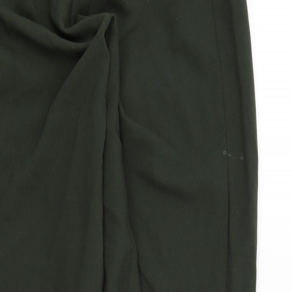 Womens UK Size 6 ASOS Regular Fit  Green Trousers