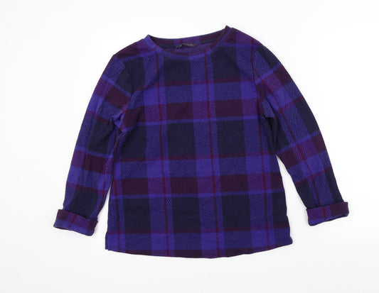 Womens UK Size 10 M&S Purple Pullover Jumper