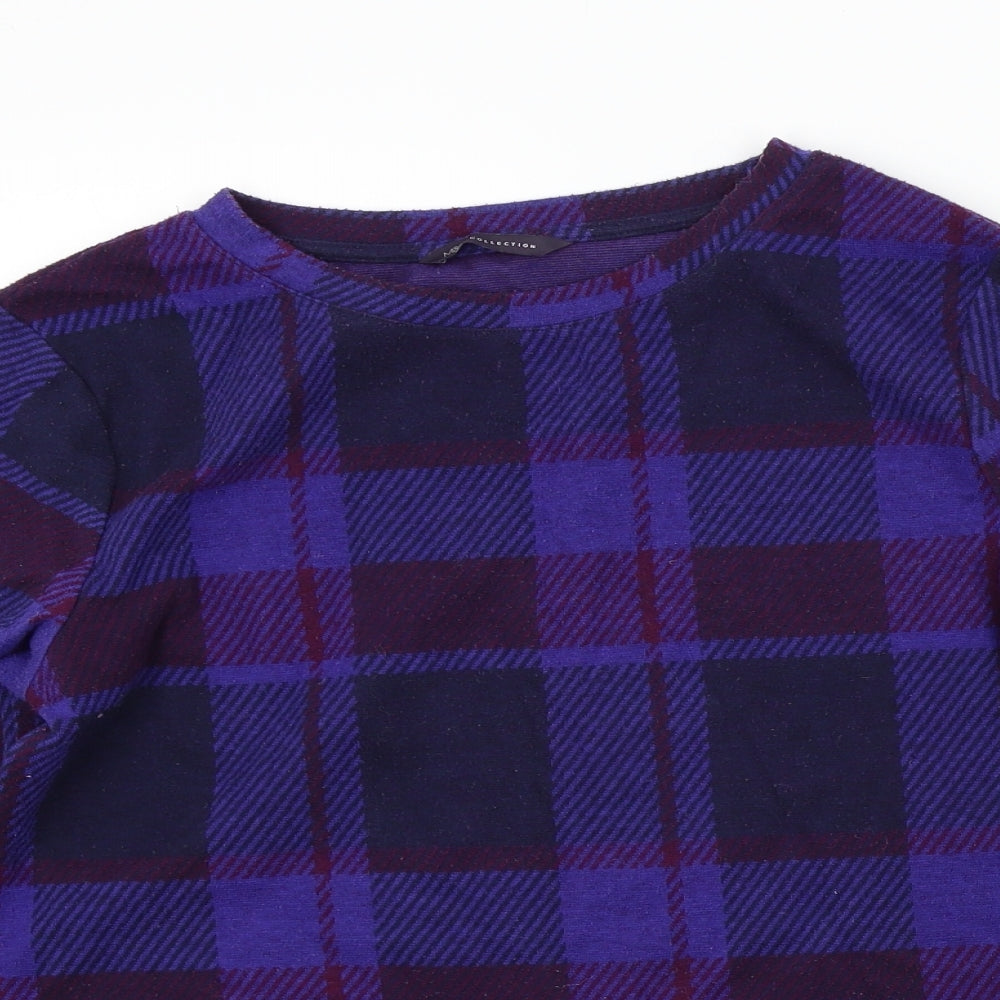 Womens UK Size 10 M&S Purple Pullover Jumper