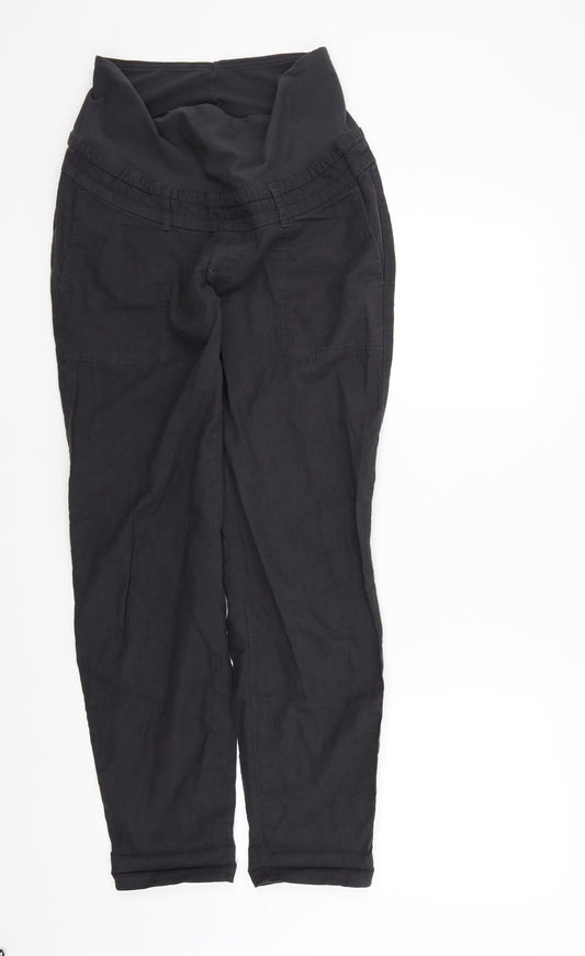 Womens UK Size S H&M Regular Fit  Grey Trousers