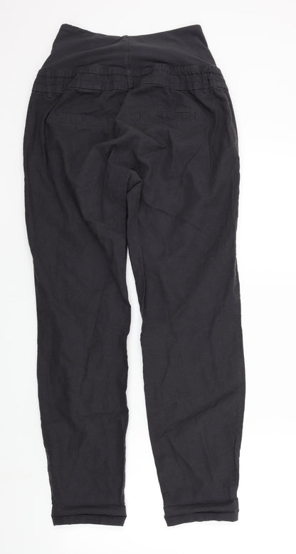 Womens UK Size S H&M Regular Fit  Grey Trousers