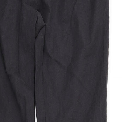 Womens UK Size S H&M Regular Fit  Grey Trousers