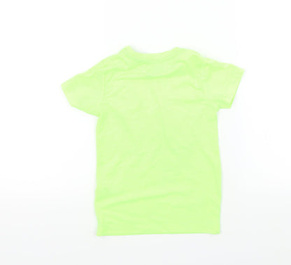 Primark Boys Yellow   Basic T-Shirt Size 5 Years