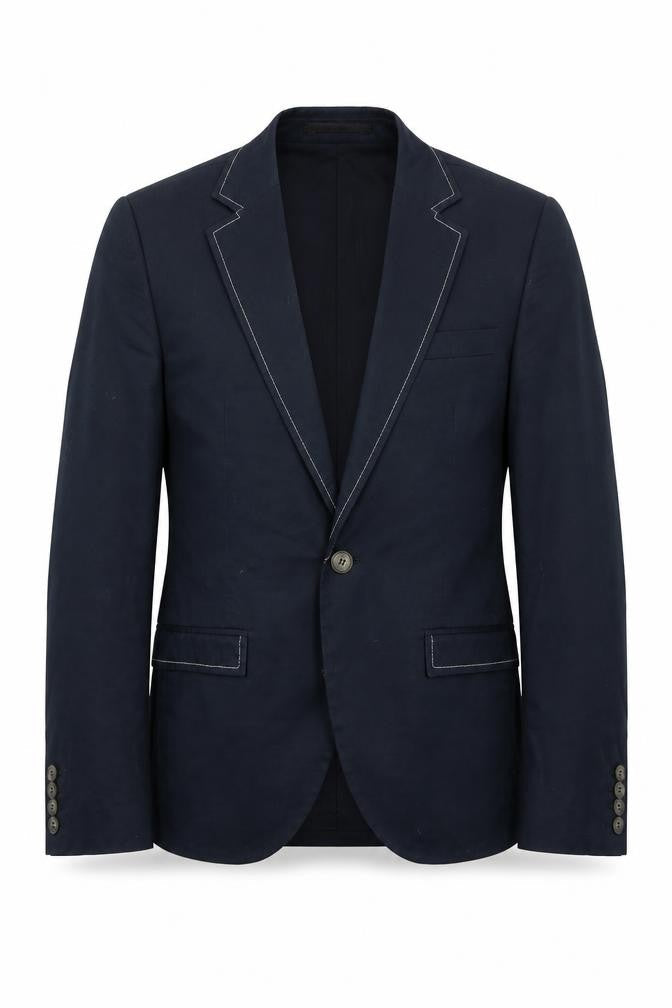 Mens UK Size 36 Topman Regular Blue Suit Jacket