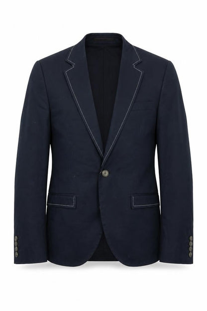 Mens UK Size 36 Topman Regular Blue Suit Jacket