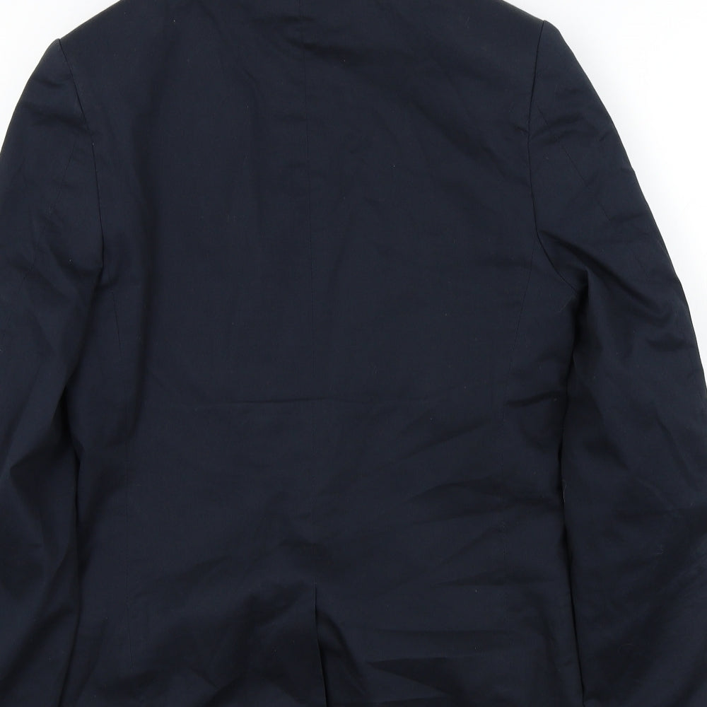 Mens UK Size 36 Topman Regular Blue Suit Jacket