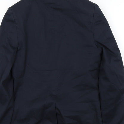 Mens UK Size 36 Topman Regular Blue Suit Jacket