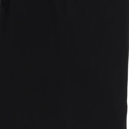 Body Flirt Womens Black Floral  A-Line  Size 40