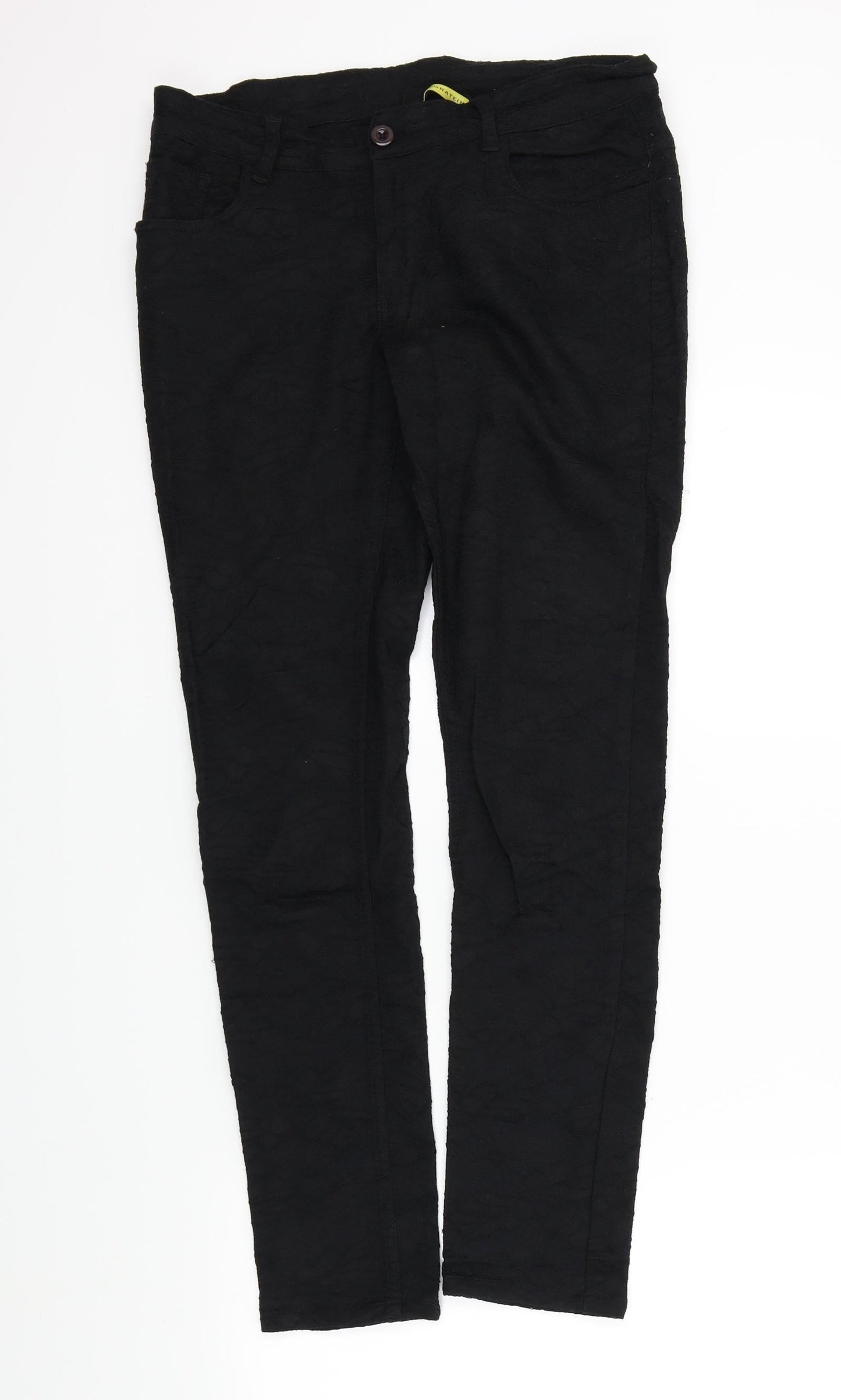 Elliza donatein Womens Black   Trousers  Size 30 in L29 in
