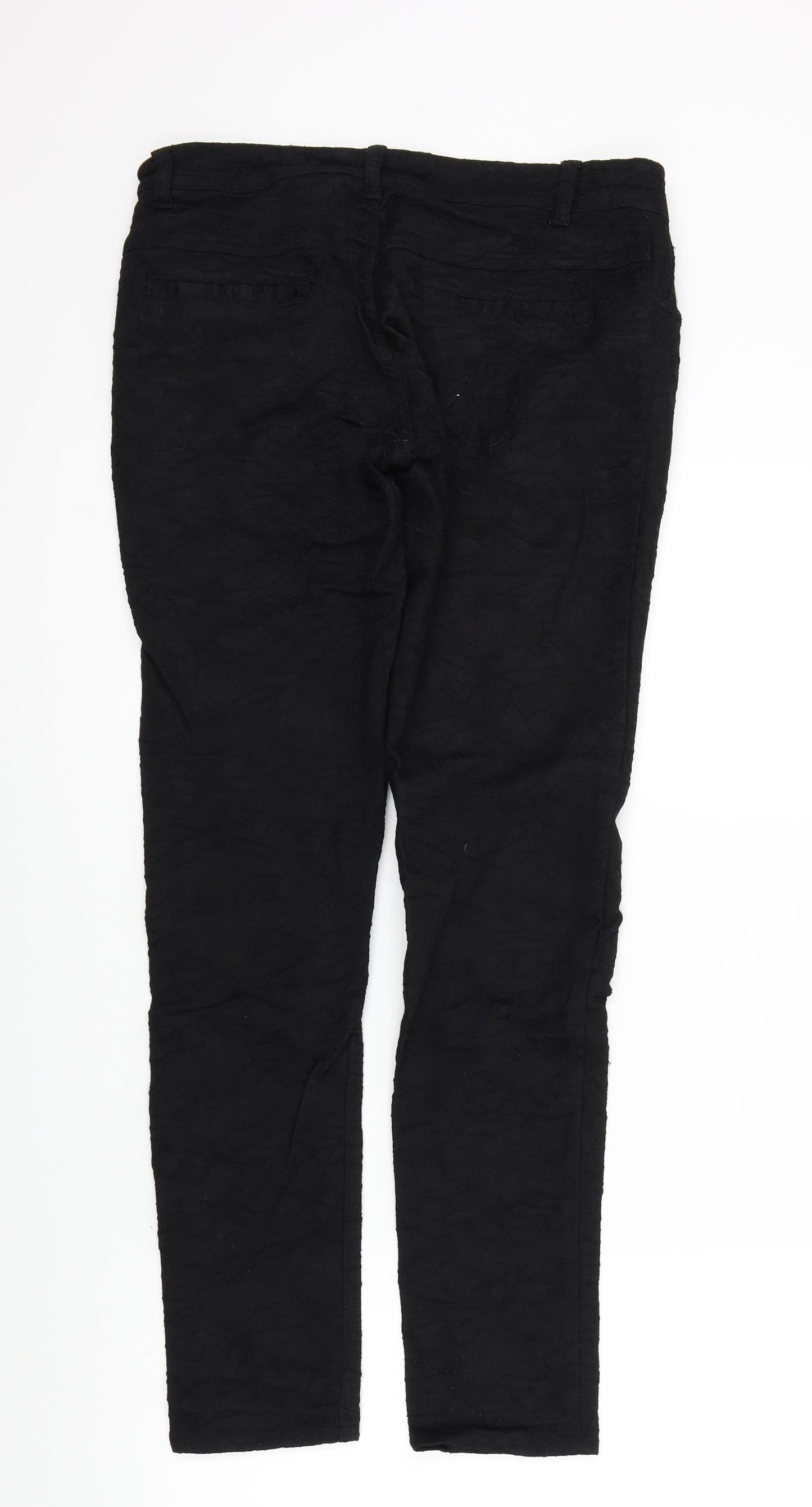 Elliza donatein Womens Black   Trousers  Size 30 in L29 in