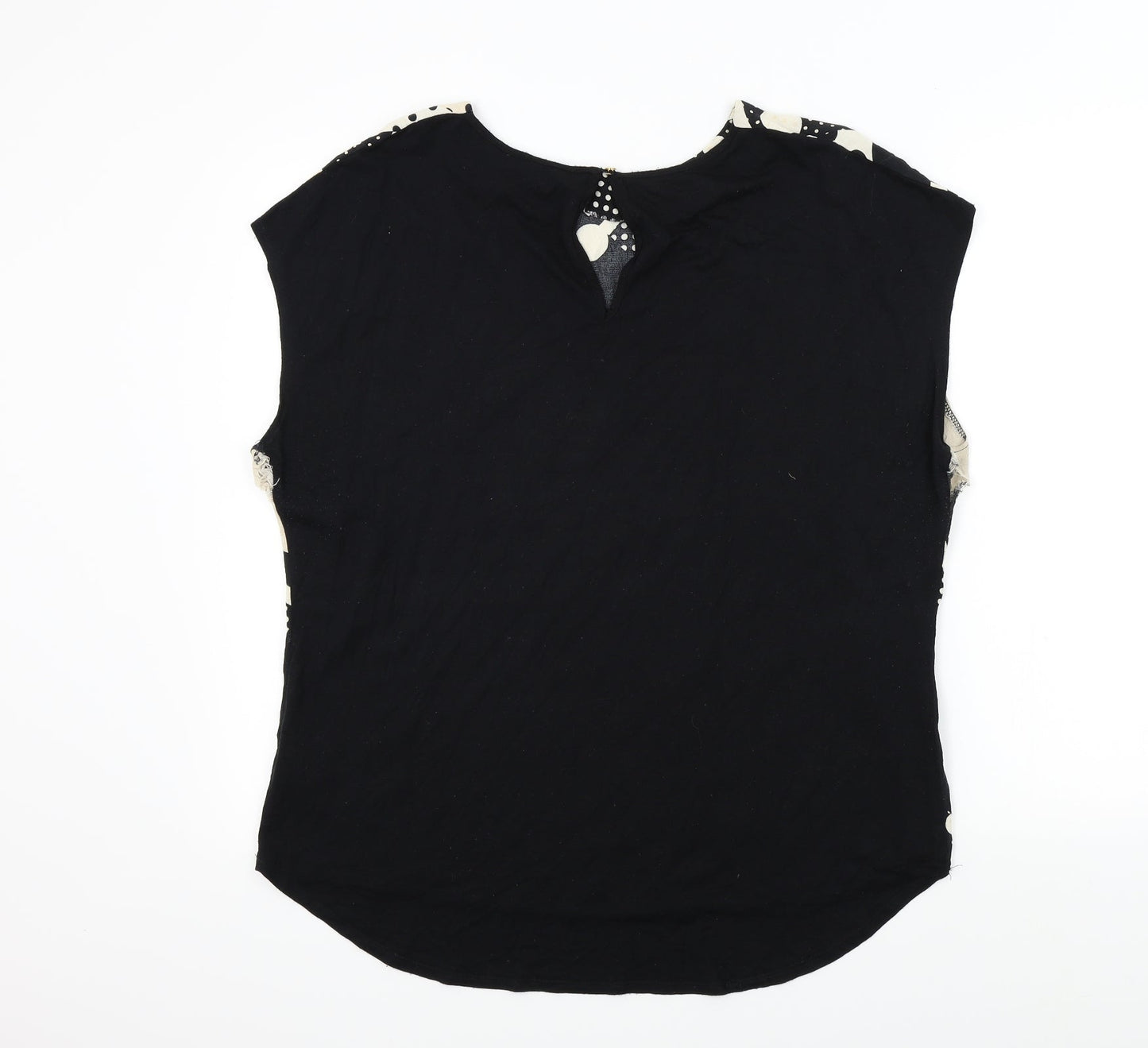 F&F Womens Black   Basic T-Shirt Size 10