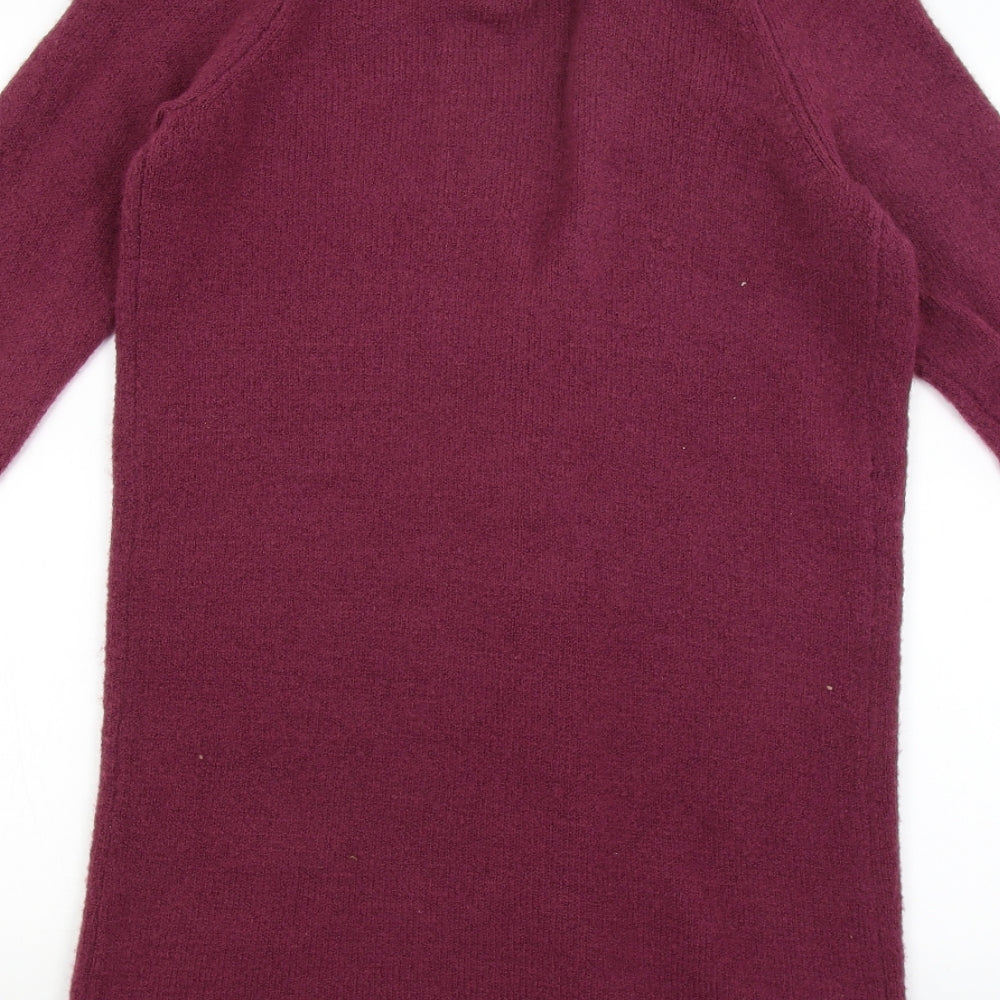 George Womens Red   Wrap Jumper Size S
