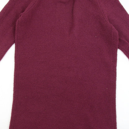 George Womens Red   Wrap Jumper Size S