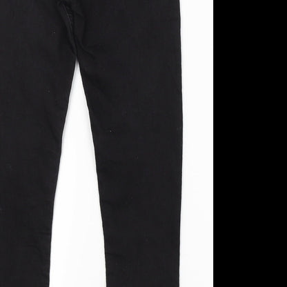 Matalan Girls Black   Skinny Jeans Size 10 Years