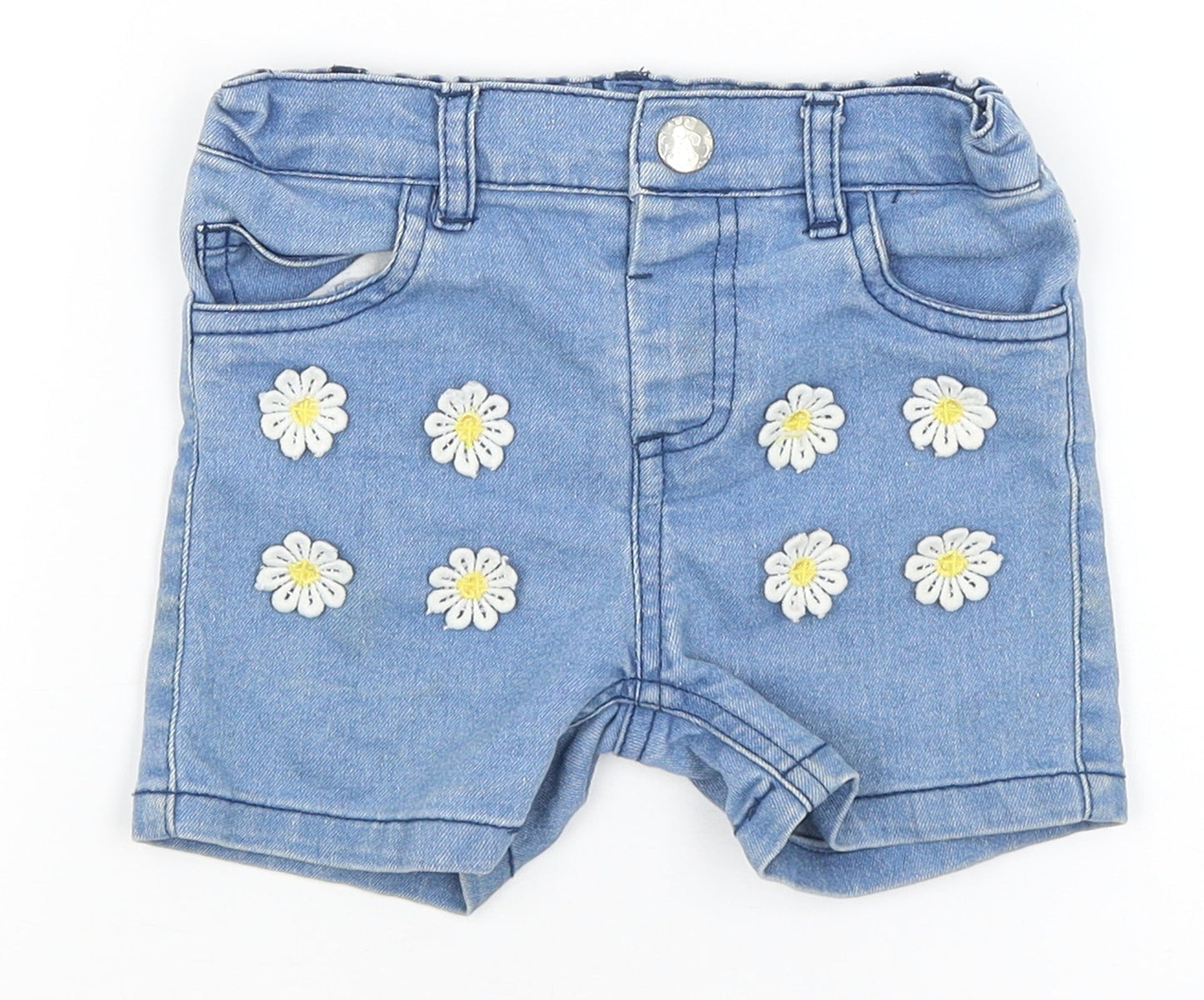 Young Dimension Baby Blue   Cropped Trousers Size 18-24 Months