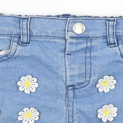 Young Dimension Baby Blue   Cropped Trousers Size 18-24 Months