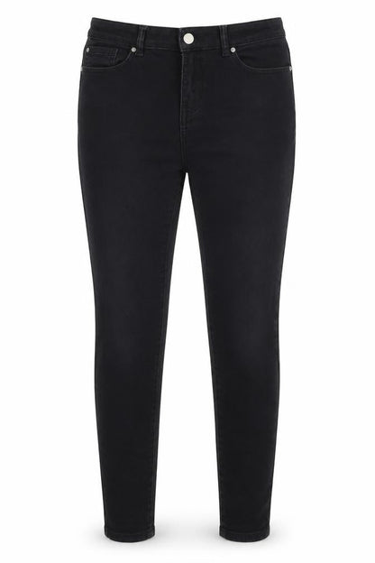 Womens UK Size 14 Denim Co Regular Fit Skinny Black Jeans