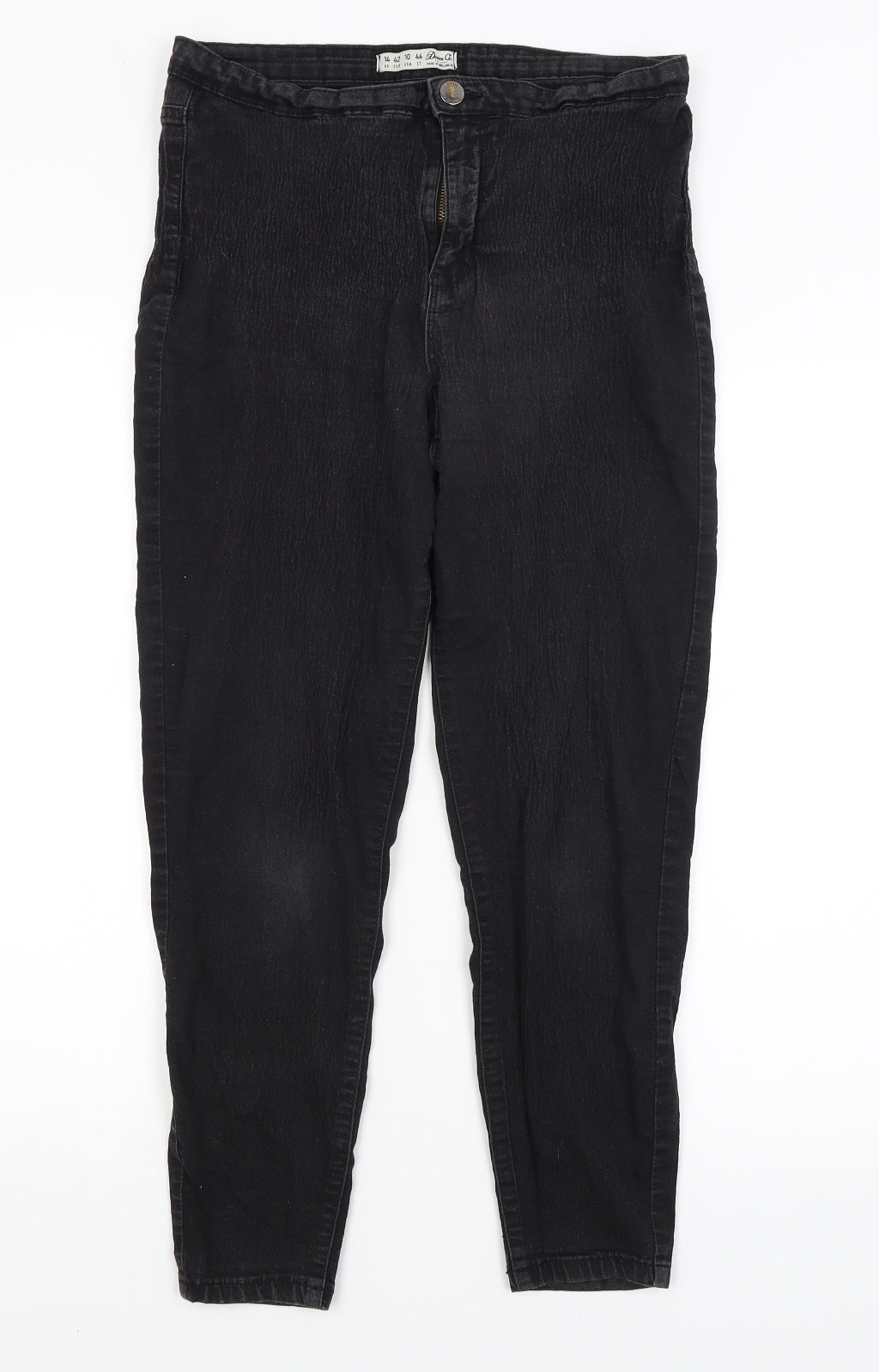 Denim  Co Womens Black   Skinny Jeans Size 14 L25 in