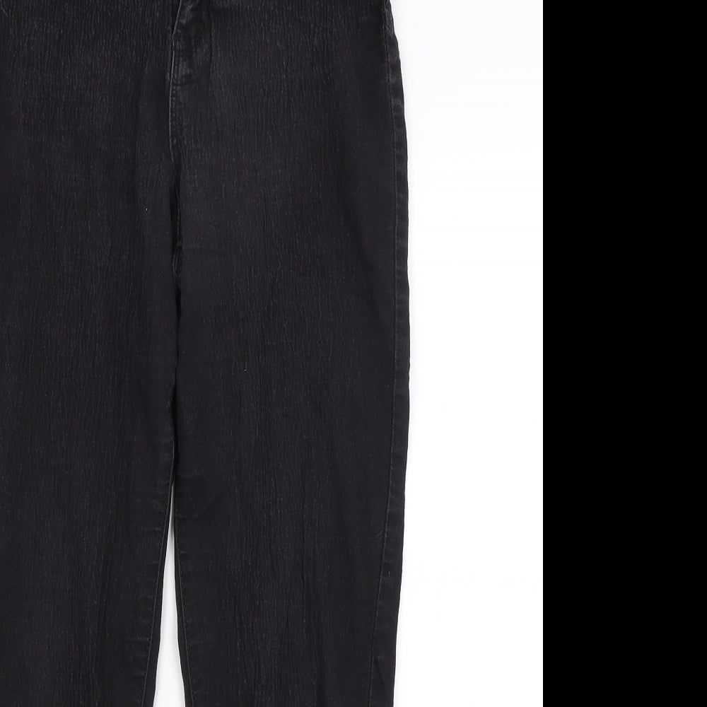 Denim  Co Womens Black   Skinny Jeans Size 14 L25 in