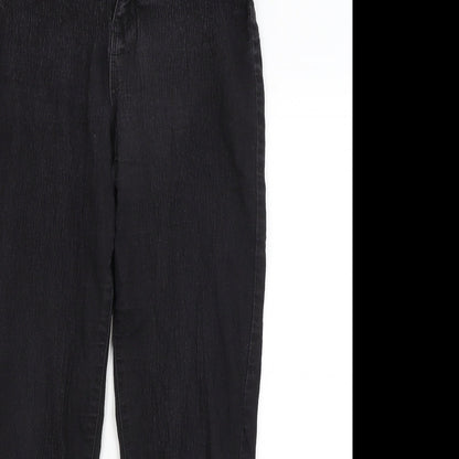 Denim  Co Womens Black   Skinny Jeans Size 14 L25 in