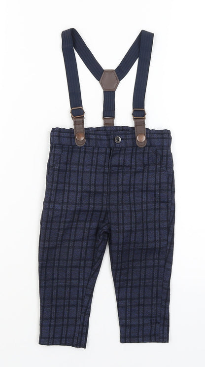 Primark Baby Blue   Capri Trousers Size 9-12 Months