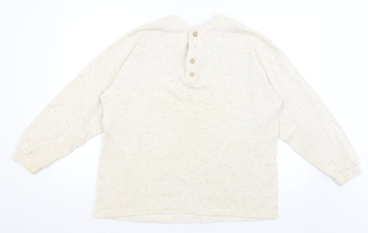 Preworn Mens Ivory   Pullover Jumper Size M