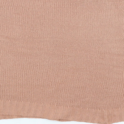 Womens UK Size M Divided Pink Pullover Jumper