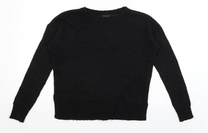Womens UK Size S New Look Black Pullover Jumper