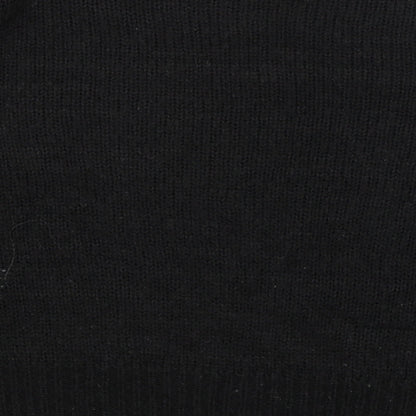 Womens UK Size S New Look Black Pullover Jumper