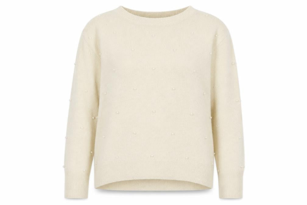 Womens UK Size S H&M Ivory Pullover Jumper