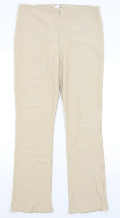 Simply Classic Womens Beige   Trousers  Size 16 L30 in