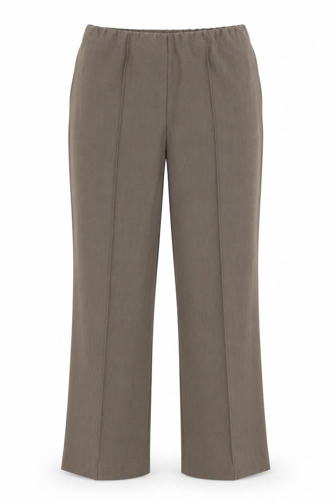 Classics Womens Brown   Dress Pants Trousers Size 10 L23 in