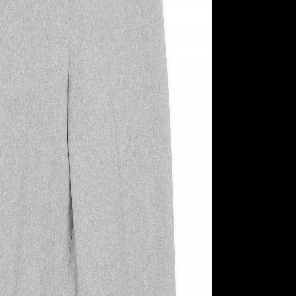 Womens UK Size 20 Emma Regular Fit Dress Pants Grey Trousers